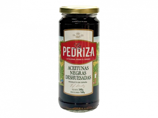 ACEITUNAS NEGRAS DESHUESADAS