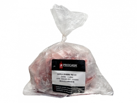 COSTILLA DE CERDO SPARERIB 2LB