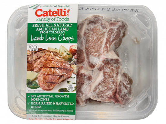 CHULETAS DE LOMO DE CORDERO