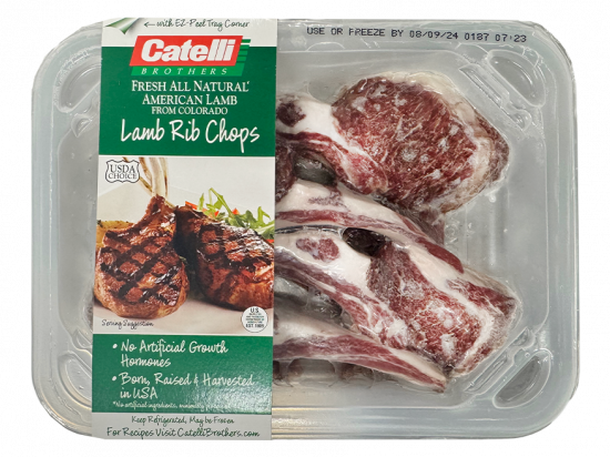 CHULETAS DE COSTILLA DE CORDERO