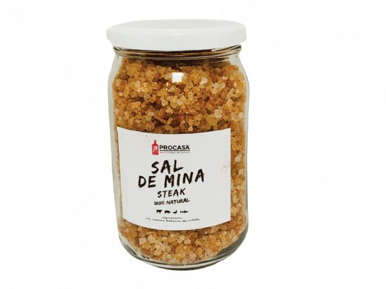 SAL DE MINA STEAK FRASCO 1 LB