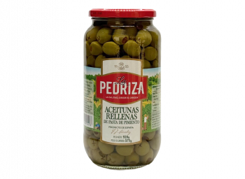 ACEITUNAS VERDES RELLENAS TARRO 920 GR UNIDAD