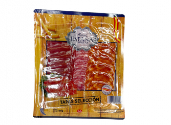 SOBRE SURTIDO TAPAS CON JAMON 100 GRS