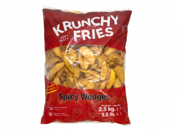 PAPAS  KRUNCHY SPICY WEDGES BOLSA 5.5 LB