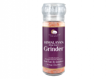 SAL HIMALAYA FRASCO CRISTAL C/MOLINO 100 GR